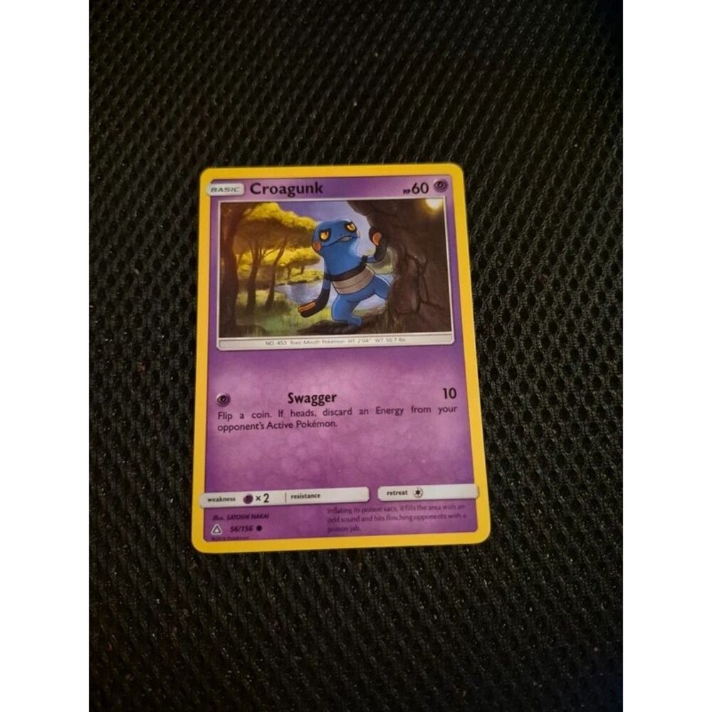Croagunk 56/156 Pokemon Card (2018)